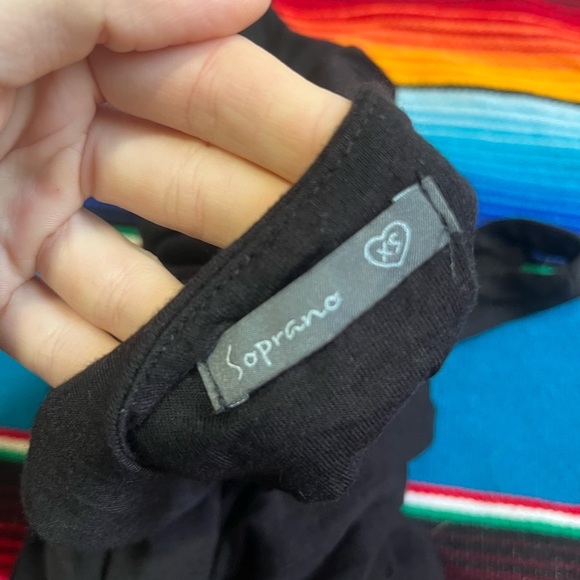 Classic cotton Black Sleeveless Tank Dress - Picture 3 of 3